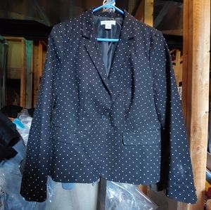 Polka Dot Blazer